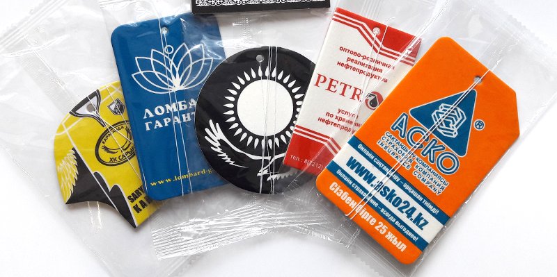 Ароматизаторы для авто с логотипом - Баннер