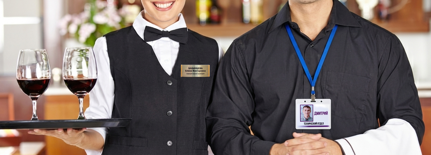 Изготовление бейджей - Баннер