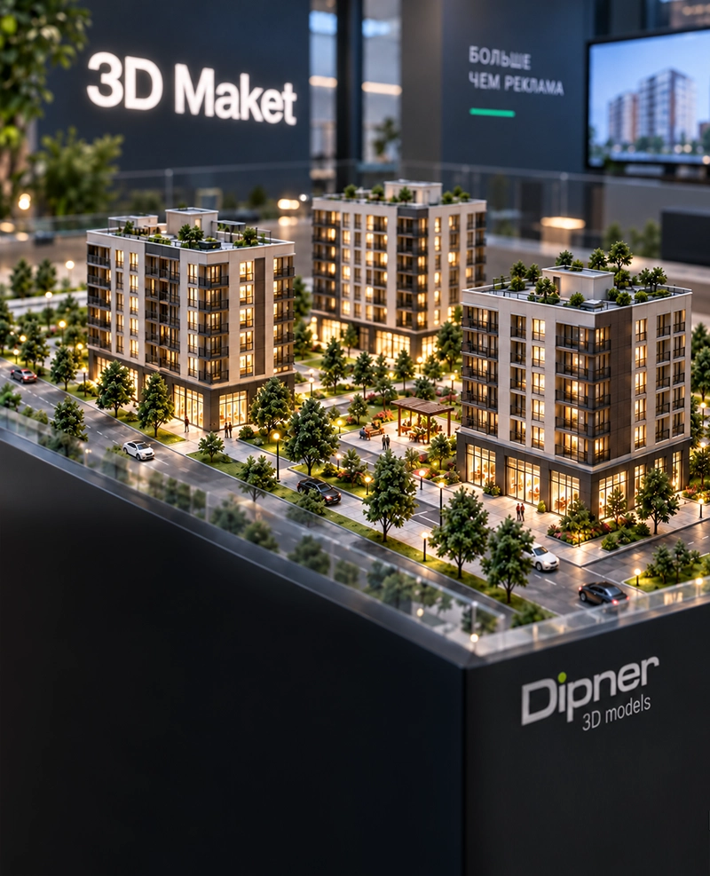Производство 3D-макетов — DIPNER