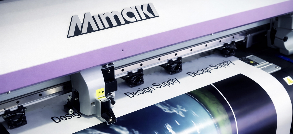 Широкоформатная печать на различных материалах - Баннер